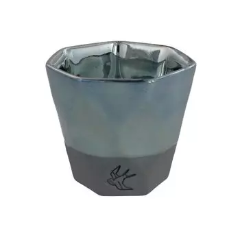 Стол EAST Tsubame Kobo Platinum Blue 80cc Сделано в Японии Можно использовать в микроволновой печи Можно мыть в посудомоечной машине 89-012