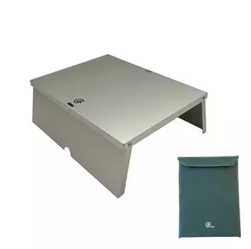 СТОЛ-КОРОБКА из алюминия (с корпусом)