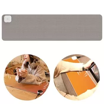 Стол с горячей панелью Стол для учебы Теплый Большой Холодный Отопление Энергия Мощность PSE Экзамен Сон Половина Присутствует Тип Темный Обогреватель, Настольный, Офис, Кабинет, Коврик,