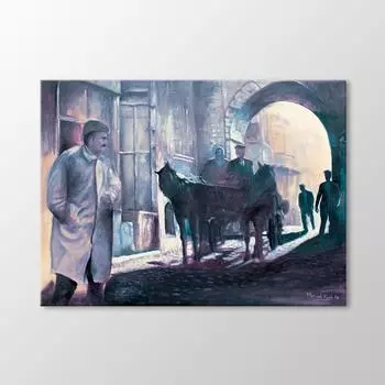 Стол с тележкой для лошадей