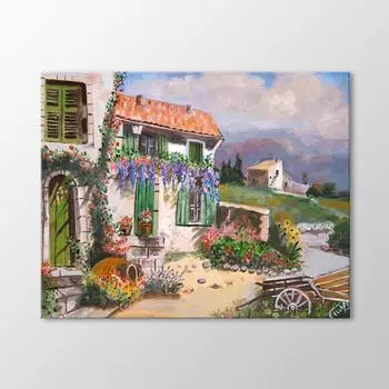 Стол в сельском доме