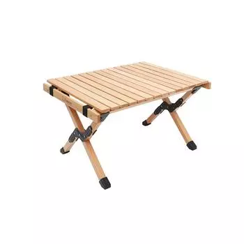 Стол Woodi Roll Table для кемпинга, деревянный стол Roll Table, складной уличный стол S more (60см)