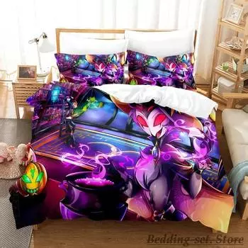 Stolas Boss Bedding Set Single Twin Full Queen King Size Bed Set Adult Kid Bedroom Duvetcover Sets Anime parure de lit Bed 70x133cm 2pcs
