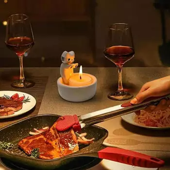 Столб Подсвечник Смола Подсвечник Стол Центральная часть Настольная Орнамент Подставка для