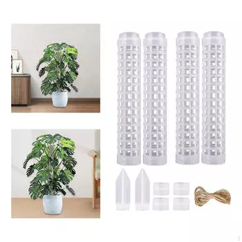 Столбы из мха для вьющихся растений, опора для растений Монстера, прочная соединительная палка 17,72 дюйма