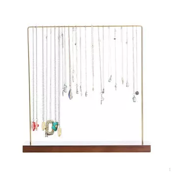 Столешница для ожерелья, витрина, украшение для дома, украшение для серьги, браслет, комод S