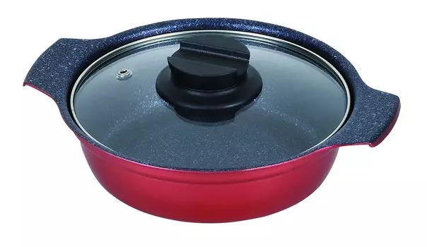 Столешница из жемчужного металла для стеклянного мраморного горшка Diamond IH, горшок Biyori, 16 см, на 1–2 персоны, крышка, обработка, совместимая, HB-5610