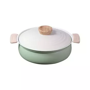 Столешница Pearl Metal 24 IH запеченная керамика для Green Natural Cook Pure Pot, горшок, см, совместимая, краска, обработка, 3-4 человека, HB-6973