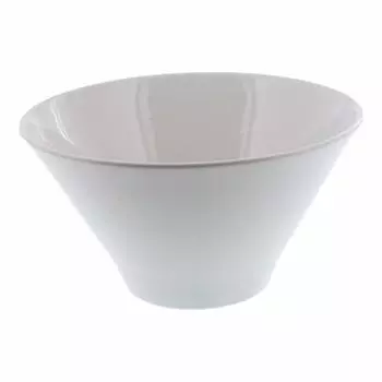 Столовая посуда East Bowl Чаша белая трапециевидная мульти чаша (M) Японская посуда Чаша Миска для лапши Большая миска Салатница Чаша Столовая посуда