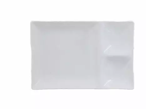 Столовая посуда East Buffet Plate 3 разделителя 25.7 см Белая разделительная тарелка