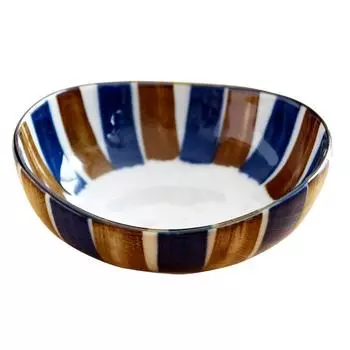 Столовая посуда East Small Bowl 10.8см Blue Brown Sabi Tokusa