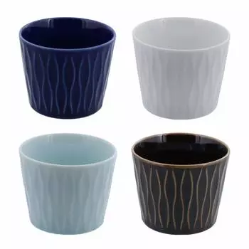 Столовая посуда East Soba Choko AYA Multi Cup Японская столовая посуда 4 цвета Набор маленькая пиала чашка чайная чашка Chawanmushi