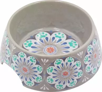 Столовая посуда Tar Hong Dog, миска Mallorca, серая, размер M серый