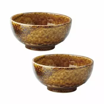 Столовая посуда Восточная чаша (большой) 17 см Kiln Hen Irabo миска для риса, миска для лапши, миска для рамена, миска для удона (Набор из 2 американских)