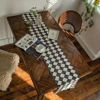Столовые дорожки, салфетки для фермерского дома, ресторанная скатерть