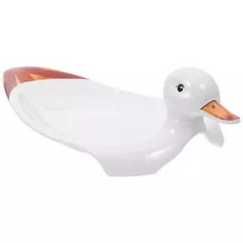 Столовые приборы Fat Beef Roll Melamine Десертная тарелка Контейнер для еды Посуда Дизайн животных Салат Сервировка Белая тарелка для закусок