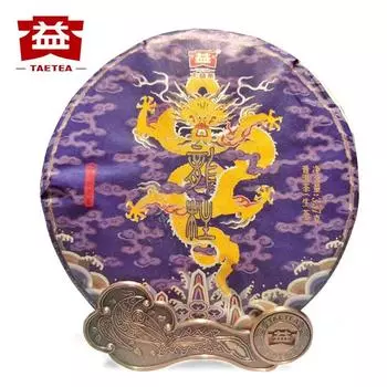 Столп Дракона Юань Ча TAETEA Menghai Dayi Пуэр Чай Сырой Пуэр 357г