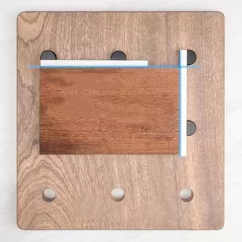 Столярный стол для обработки древесины, зажим для фиксации T-образных направляющих, инструменты для позиционирования строгального станка своими руками, упоры для строгальных станков, зажим для упоров