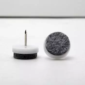 Столы Стулья Шкафы Влагостойкие шкафы Влагостойкий пол Устойчивый к царапинам коврик для ног Шип мебель Пластиковый войлок Диван Напольный гвоздь 14mm