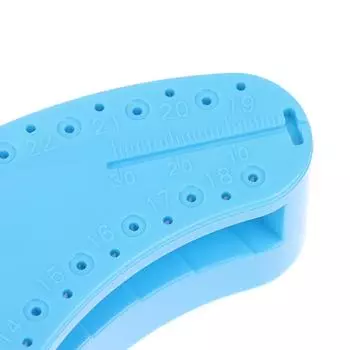 Стоматологическая эндодонтическая измерительная линейка держатель эндодонтических файлов стойка для размещения синие стоматологические инструменты инструменты 1Pcs