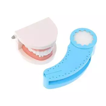 Стоматологическая эндодонтическая измерительная линейка держатель эндодонтических файлов стойка для размещения синие стоматологические инструменты инструменты one size