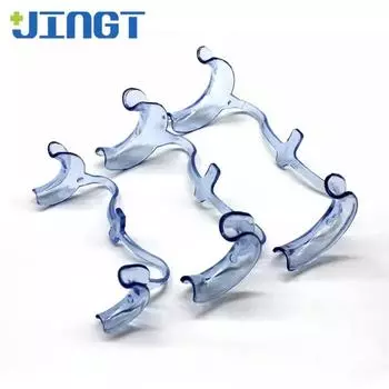 Стоматологическая М-образная открытая форма для отбеливания зубов Поддержка с открытым ртом Широкий открыватель для рта Баночка для открытия зубов Внутриротовая поддержка L