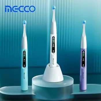Стоматологическая Mecco Q7 LED светоотверждаемая :Широкий спектр, высокая интенсивность, большая батарея, отверждение в течение 1 секунды, беспроводная связь, пломбирование смолой, отбеливание зубов normal