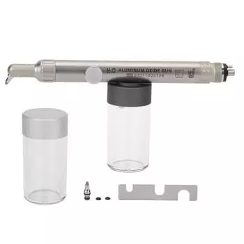 Стоматологическая пескоструйная полировальная машина из нержавеющей стали, вращающаяся на 360° насадка для чистки зубов, полирующая струя