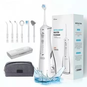 Стоматологическая промывочная машина L8 с 6 головками, четырехскоростной регулировкой, водонепроницаемая и износостойкая. белый