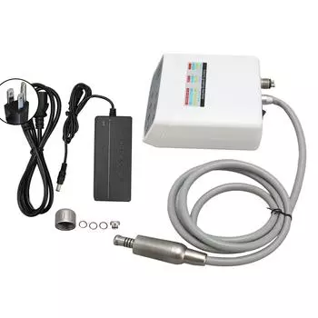 Стоматологическая шлифовальная машина с высокой/низкой скоростью преобразования 200040000 об/мин Электрический полировщик ногтей 100240 В США US Plug