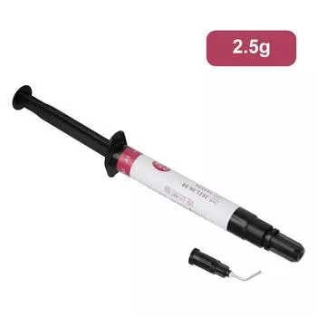 Стоматологическая текучая светоотверждаемая композитная смола средней подачи A1 2,5 г/сиг A1 красный