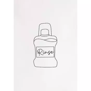 Стоматологические аппараты для здоровья зубов Минималистичные зубы Стоматология Декор Холст Живопись Настенная картина Стоматологическая больница Настенный декор 21cm30cm NoFrame