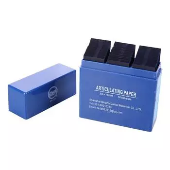 Стоматологические артикуляционные синие бумажные полоски, инструменты для отбеливания зубов полости рта синий