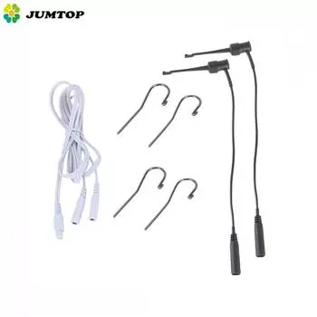 Стоматологические аксессуары для локатора апекса, крючки для губ, держатель для файлов, набор тестовых проводов, эндоизмерительные инструменты для инструментов для лечения корневых каналов чёрный/белый