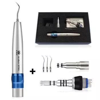 Стоматологические инструменты AI-S970KL-KCL6 Воздушный скалер Одиночный распылитель воды Наконечник для чистки зубов с оптоволоконным K-парой для стоматолога