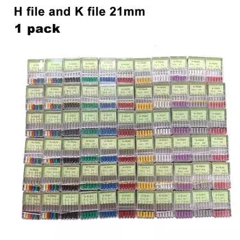 Стоматологические инструменты, эндодонтические инструменты для корневых каналов, H-файл, 21 мм, K, 21 мм, эндодонтические инструменты из нержавеющей стали, стоматологическая стоматология, одонтология H File 21mm 06