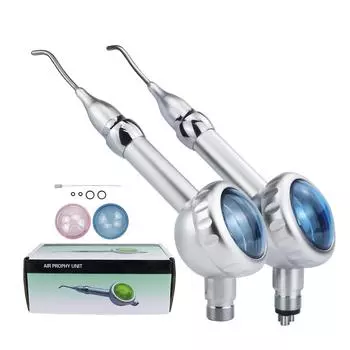 Стоматологические инструменты Материалы Воздушный профилактический аппарат Отбеливание зубов Спрей Полировщик Стоматология Одонтология Использование Пескоструйный аппарат Чистка зубов 2 серебряный