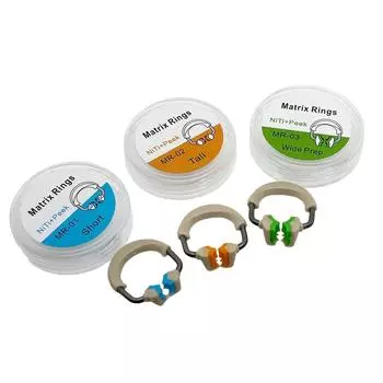 Стоматологические матрицы, металлические матрицы NITI, зажимное кольцо, секционная контурная система матриц, зажимные инструменты для стоматолога, стоматологический материал