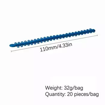Стоматологические ортодонтические эластичные лигатуры для брекетов, брекетов, цветные лигатурные модули, инструменты для ортопедического лечения 20 Pcs