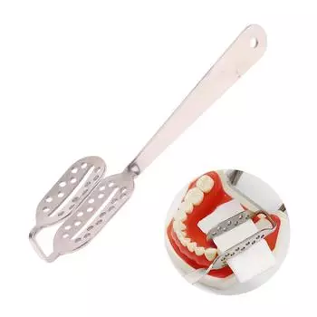 Стоматологические оттискные ложки из нержавеющей стали для верхних и нижних зубов, автоклавируемые, держатель зубов, лабораторное оборудование, инструмент стоматолога