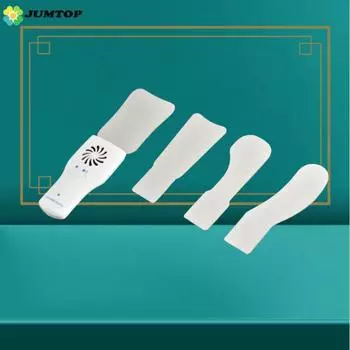 Стоматологические противозапотевающие зеркала, без запотевания, для внутриротовой фотографии, зеркало из нержавеющей стали со светодиодной подсветкой, ортодонтические отражатели Odontologia белый