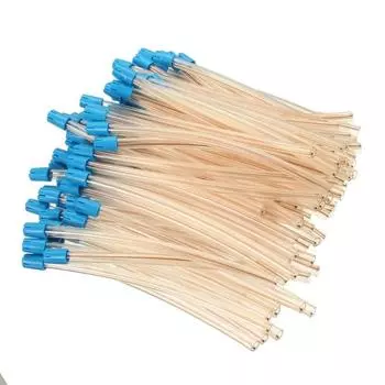 Стоматологические слюноотсосы для полости рта, 100 шт./пакет, одноразовые мягкие аспирационные трубки для эффективного удаления слюны, совместимые с сильным и слабым всасыванием CHINA