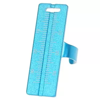 Стоматологический инструмент, стоматологическая линейка из алюминиевого сплава, инструмент для измерения корневых каналов One Size