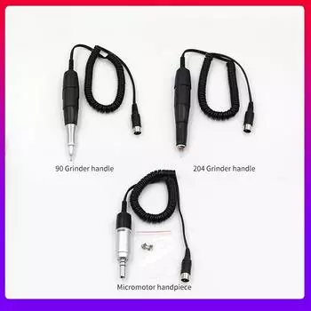 Стоматологический микромотор E-Type, 35000 об/мин, ручка для полировки, ручка 35K для марафонской машины, стоматологическое лабораторное оборудование Micromotor handpiece чёрный