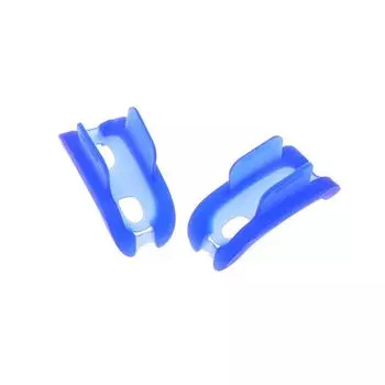 Стоматологический мини-держатель для коффердама, стоматологический силиконовый зажим для коффердама, стоматологические силиконовые зажимы, автоклавируемые 2Pcs