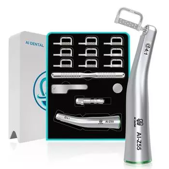 Стоматологический низкоскоростной наконечник из нержавеющей стали, материал 4:1 внутренняя вода наконечника уменьшения без угла оптического волокна для ортодонтии