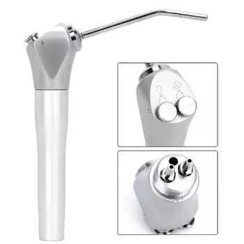 Стоматологический распылитель воздуха и воды, тройной 3-ходовой шприц-наконечник + 2 насадки, трубки для воздушного тройного шприца, стоматологическое чистящее оборудование