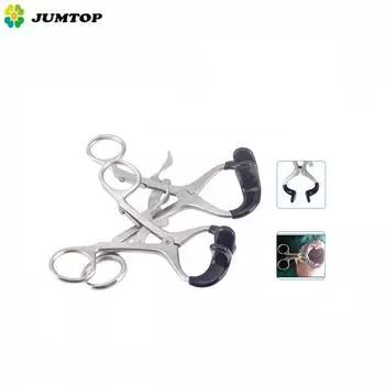 Стоматологический расширитель рта из нержавеющей стали Molt Gag хирургические инструменты стоматологический расширитель рта ортодонтический открыватель рта Small серебряный