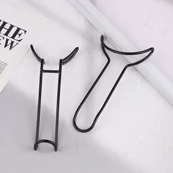 Стоматологический ретрактор в форме буквы Т, черный ретрактор для рта и зубов, нержавеющая сталь, двухконечный ортодонтический материал, хирургические инструменты A2