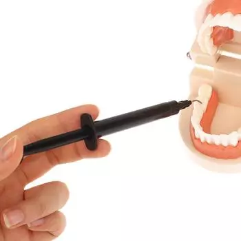 Стоматологический светоотверждаемый герметик для фиссур при образовании кариеса в полостях борозд зубов 2,5 г стоматологические материалы